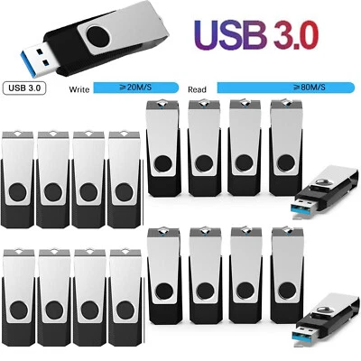 USB 3.0 Flash Drive 32GB 64GB Lot Thumb Drive Data Storage High Transfer Speed - Image 1 of 4