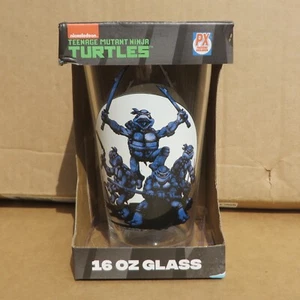 VASO PINTADO LUNA DE TORTUGAS TEENAGE MUTANT 6" NUEVO - Imagen 1 de 1