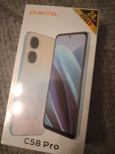 oukitel c58 pro nero nuovo sigillato 24gb 256gb 50mp 8mp 6,7 pollici 4G - Foto 1 di 4