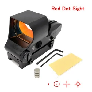 20mm Rail Tactical Red Dot Sight Holographic Reflex Scope for 1000M HuntingRifle - Bild 1 von 17