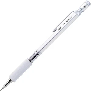 OHTO Mechanical Pencil 0.5mm MS01 Aluminum Knurled Grip Silver Made in Japan - Picture 1 of 15