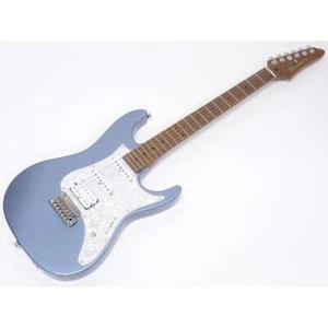 Ibanez Prestige AZ2204-ICM Ice Blue Metallic with hard case electric guitar - Picture 1 of 8