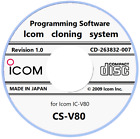 Icom CS-V80 Version 1.0 Programming Software DOWNLOAD for Icom IC-V80