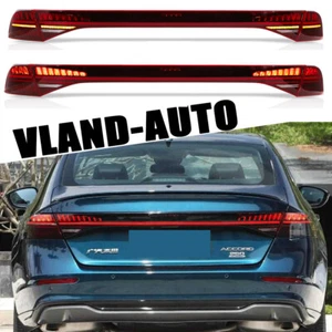 LED Tail Lights For Honda 23+ Accord Upgrad w/Animation & Sequential Turn sig - Picture 1 of 22