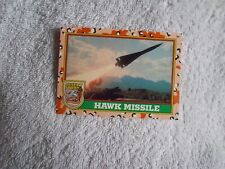 Topps: Desert Storm 1991 War "HAWK MISSILE" #52 Trading Card