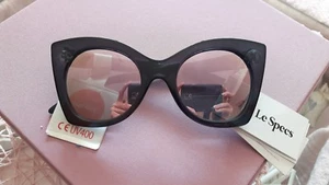 Le Specs Original Sonnenbrille Savanna Slate Cat eye NEU - Bild 1 von 12