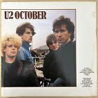 U2 - OCTOBER - VINYL LP - OG GERMAN PRESS W/ INNER SLEEVE 204 185-320 ISLAND