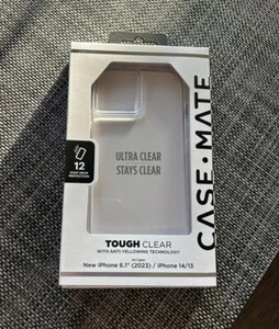 Class Mate Ultra Clear Phone Cover For iPhone 14/13 With Anti Yellowing 6.1” NEW - Zdjęcie 1 z 2