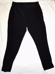 Ultra Flirt Ribbed Velour Velvet Frosted Leggings 3XL - Picture 1 of 4