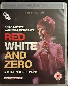 RED, WHITE & ZERO Blu-ray/DVD Set BFI Flipside classic New Wave cult w/ Booklet - Picture 1 of 3