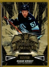 2022-23 SPx Finite Rookies Gold #F12 Shane Wright RC /299 - Seattle Kraken