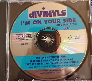 The Divinyls - I'm On Your Side - RARE Like New Oop Promo CD Single - Picture 1 of 2