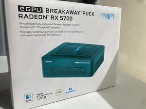 Sonnet eGPU Breakaway Puck-AMD Radeon RX 5700 -Thunderbolt 3- Come Nuova - Bild 1 von 5