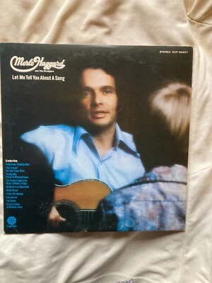 MERLE HAGGARD LET ME TELL YOU ABOUT A SONG, RARE JAPANESE PROMO, ECP80557, VG+ - Image 1 of 2