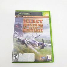 Secret Weapons Over Normandy Xbox Game Complete Case With Manual Genuine