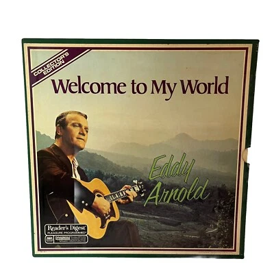 Eddy Arnold Welcome to My World 6 LP Box Set 1975 Reader’s Digest VG - Image 1 of 3