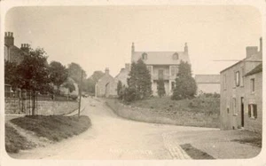 REAL PHOTOGRAPHIC POSTCARD OF AMPLEFORTH, (NEAR THIRSK), NORTH YORKSHIRE - Picture 1 of 2
