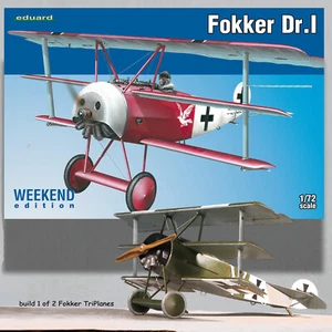 KIT EDICIÓN FIN DE SEMANA EDUARD 7438 1/72 FOKKER DR.1 - Imagen 1 de 6