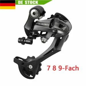 Fahrrad Schaltwerk 7 8 9-Fach Mountain Rennrad MTB Schaltung Für Shimano RD-M390 - Bild 1 von 12