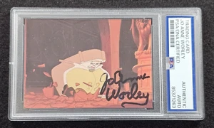 JO ANNE WORLEY signierte DISNEY'S BEAUTY and the BEAST Sammelkarte - PSA - Bild 1 von 3