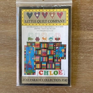 Colección Zoo Parade Nº Patrón de edredón 145, vintage nuevo en paquete - Imagen 1 de 2