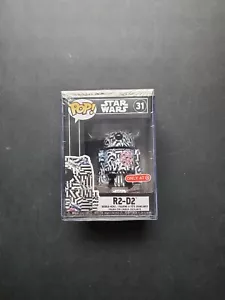 Funko Pop Star Wars R2-D2 #31 Futura Target Exclusive Hard Stack Art Series - Picture 1 of 2
