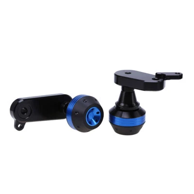 1 par de deslizadores de marco de motocicleta protector contra choques para Kawasaki Ninja ZX6R 2009-2012 Foto 1 de 4