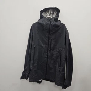 Mammut Kento Waterproof Hooded Black Shell Rain Hooded Jacket Coat Size XL - Bild 1 von 11