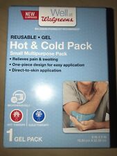 New Sealed Walgreens Reusable Gel Hot & Cold Pack Small Multipurpose Relief