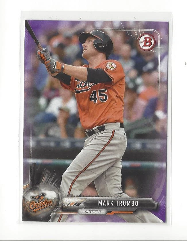 2017 Bowman Baseball Purple Parallel Singles xxx/250 - You Choose - Image 1 of 1