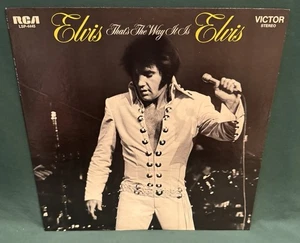 Elvis Presley LSP-4445 Thats The Way It Is LP H 3S/3S Rigid Non Flex Original NM - Picture 1 of 6