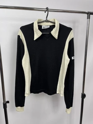 Dolce & Gabbana Sweater Vintage 90s Size M Black Y2K Knit Made in Italy - Image 1 of 4