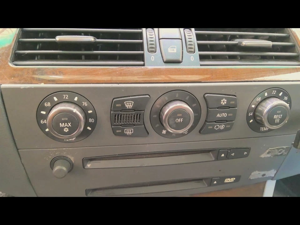 Control de temperatura automático control de CA mercado de EE. UU. compatible con 06-10 BMW M5 6839565 Foto 1 de 4