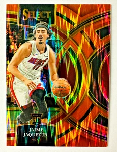 2023-24 Panini Select Jaime Jaquez Jr. ORANGE Shock Prizm RC #100 Heat Rookie! - Picture 1 of 3