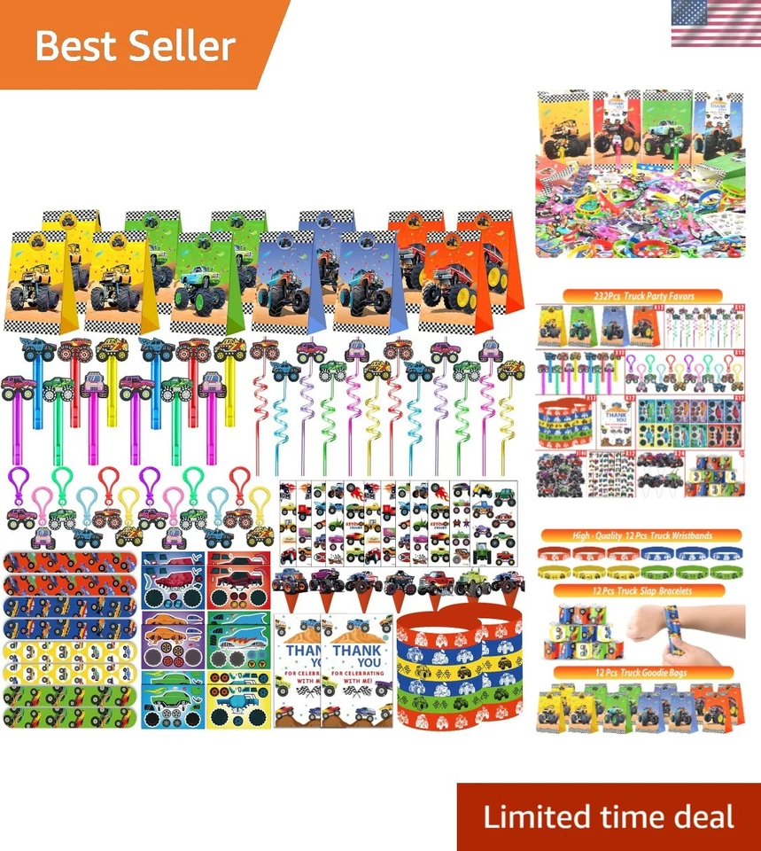 232 ШТ. Ultimate Truck Предпочтения для Дня Рождения | Безопасная и Веселая Сумка для Подарков Товары - Изображение 1 из 4