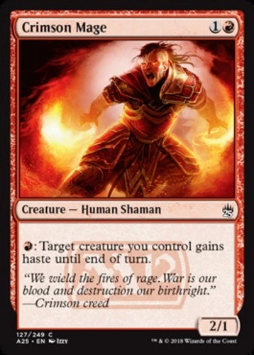 x1 Crimson Mage - Masters 25 - NM - MTG - Image 1 of 1