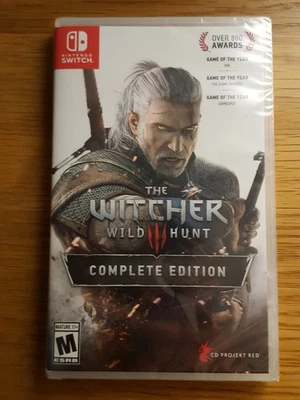 **NUEVO/SELLADO** The Witcher 3 - Edición Completa (Nintendo Switch) - Versión EE. UU. Foto 1 de 4