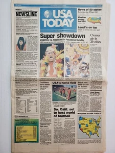 1983 24 de enero: USA Today - NFL Super Bowl XVII @ The Rose Bowl / Dolphins Redskins - Imagen 1 de 6