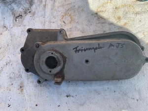 Original ajs 350 bigport 1920’s timing cover inner and outer complete with decop - Picture 1 of 3