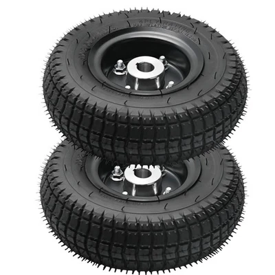 2 peças 9x3.50-4 roda de pneu traseiro 19mm Fo Transaxle Go Kart scooter ciclomotor cadeira de rodas - Imagem 1 de 4