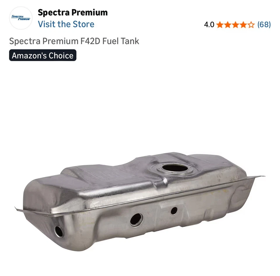 Tanque de combustible Spectra Premium F42D para Lincoln Town Car 2001-2004 Foto 1 de 4