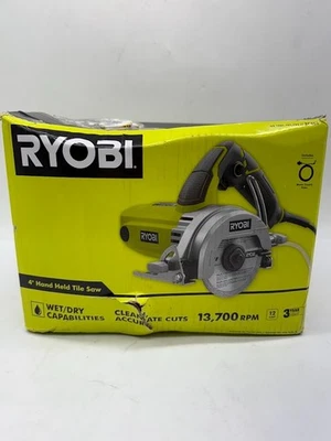 Ryobi (TC401) 12 amperios 4 pulgadas Sierra para azulejos húmedos con cable de hoja Foto 1 de 4