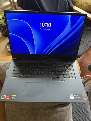 Lenovo Legion 5 17ACH6H 17.3" (1TB SSD, AMD Ryzen 7, 3.2GHz, 16GB RAM, RTX 3060) - Image 1 of 4