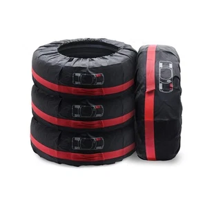 Car Tire Cover, Spare Tire Cover, Seasonal Tire Totes, Portable Wheel Bags, W... - Picture 1 of 8
