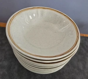 Set of 11 Americana Bountiful Hearthside Stoneware Coupe Cereal Bowls Japan 6.5" - Picture 1 of 3