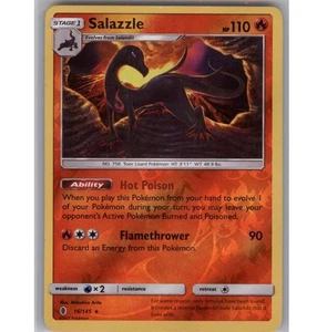 Salazzle Reverse Holo Rare SM - Guardians Rising 16/145 NM - Picture 1 of 2