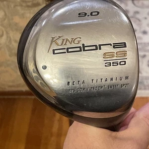 King Cobra SS 350 Beta Titanium Driver - 9.0 Degree RH Aldila Graphite Reg. Flex - Picture 1 of 7