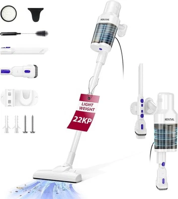 600W Corded Stick Vacuum Cleaner Lightweight Vacuum Cleaner For Pet Hair Carpet - Image 1 of 4