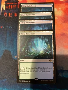 Magic The Gathering Modern Horizons 2 Misty Rainforest x 4 - Imagen 1 de 1