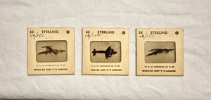 WW2 USAAF 35mm Aircraft Identification Slides RAF Sterling Heavy Bomber - Picture 1 of 6
